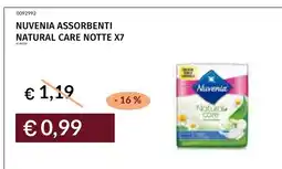Prezzemolo e Vitale Nuvenia Assorbenti Natural Care Notte offerta