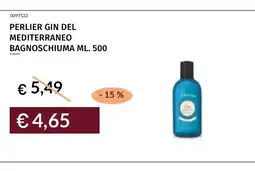 Prezzemolo e Vitale PERLIER GIN DEL MEDITERRANEO BAGNOSCHIUMA offerta