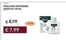Prezzemolo e Vitale NIVEA MAN DOPOBARBA SENSITIVE offerta