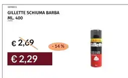 Prezzemolo e Vitale GILLETTE SCHIUMA BARBA offerta