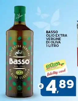 Extra Supermercati Basso Olio Extra Vergine di Oliva Classico offerta