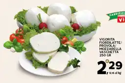 Extra Supermercati Vigorita Fiordilatte/Provolata/Mozzarella Vaschetta offerta
