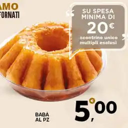 Extra Supermercati Babà offerta