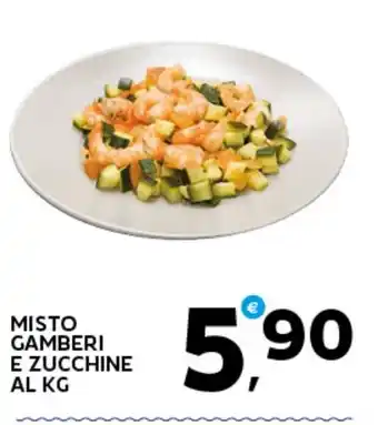 Extra Supermercati Misto gamberi e zucchine offerta
