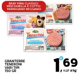Extra Supermercati Teneroni Hamburger con Prosciutto Cotto offerta