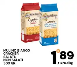 Extra Supermercati MULINO BIANCO CRACKER SALATI/NON SALATI offerta
