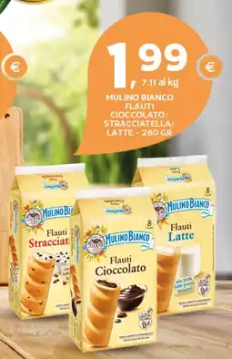 Extra Supermercati Mulino Bianco Flauti Cioccolato offerta