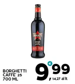 Extra Supermercati BORGHETTI CAFFE' 25 offerta