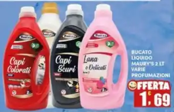 Maury's Bucato liquido Maury's offerta
