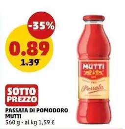 PENNY Passata di pomodoro Mutti offerta