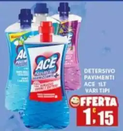 Maury's Detersivo Pavimenti ACE offerta