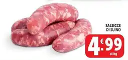 Deco Supermercati SALSICCE DI SUINO offerta