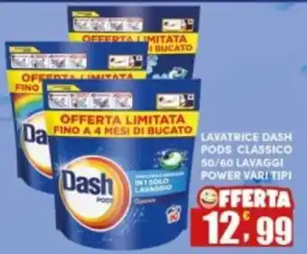 Maury's Lavatrice Dash Pods Classico offerta