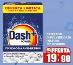 Maury's Detersivo in polvere Dash Fustone offerta