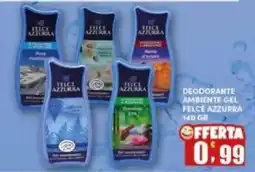 Maury's Deodorante ambiente gel Felce Azzurra offerta