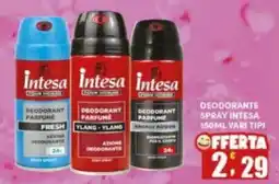 Maury's Deodorante spray Intesa offerta