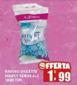 Maury's Rasoio Gillette Simply Venus offerta