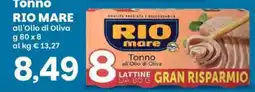 Prix Quality Tonno RIO MARE all'Olio di Oliva offerta