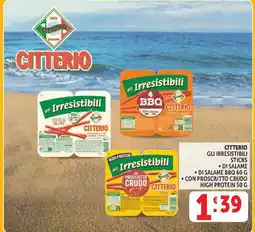 Deco Supermercati CITTERIO GLI IRRESISTIBILI STICKS offerta
