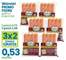 Prix Quality Würstel PRIMO FIORE offerta
