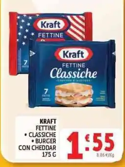Deco Supermercati Kraft Fettine Classiche offerta