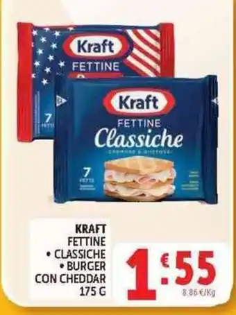 Deco Supermercati Kraft Fettine Classiche offerta