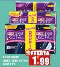Maury's Assorbenti Lines Seta Ultra offerta