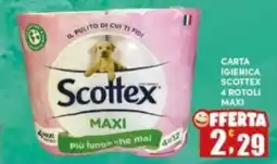 Maury's Carta igienica Scottex Maxi offerta