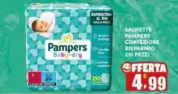 Maury's Salviette Pampers offerta