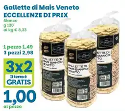 Prix Quality Gallette di Mais Veneto offerta