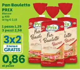 Prix Quality Pan Bauletto Bianco Prix offerta