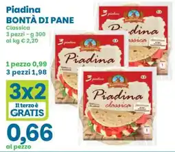 Prix Quality Piadina BONTÀ DI PANE offerta