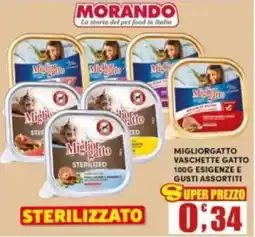 Maury's Migliorgatto Vaschette Gatto Sterilizzato offerta