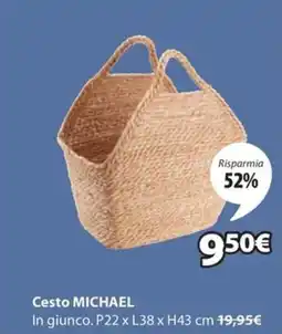 JYSK Cesto MICHAEL offerta