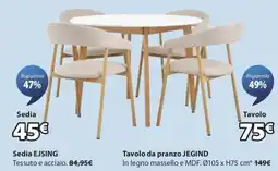 JYSK Sedia EJSING offerta