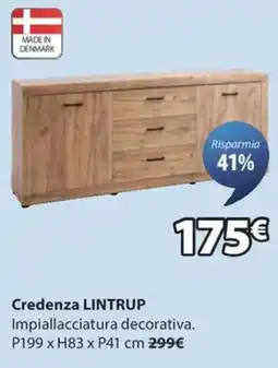 JYSK Credenza LINTRUP offerta