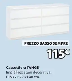 JYSK Cassettiera TANGE offerta