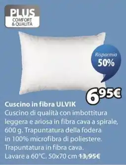 JYSK Cuscino in fibra ULVIK offerta