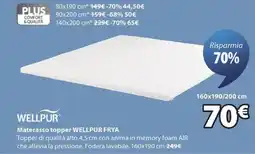 JYSK Materasso topper wellpur frya offerta