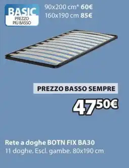 JYSK Rete a doghe BOTN FIX BA30 offerta