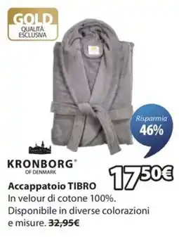 JYSK Accappatoio TIBRO KRONBORG offerta
