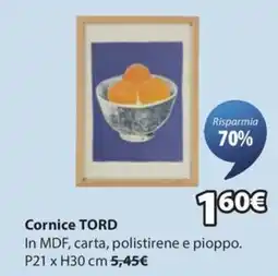 JYSK Cornice tord offerta