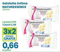 Prix Quality Salviette Intime NATURESSENCE offerta