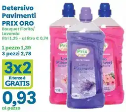 Prix Quality Detersivo Pavimenti PRIX ORO offerta