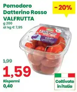 Prix Quality Pomodoro Datterino Rosso VALFRUTTA offerta