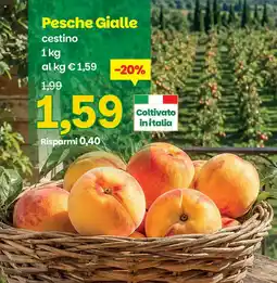 Prix Quality Pesche Gialle offerta