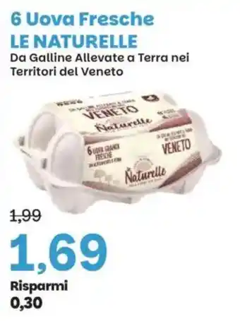 Prix Quality Uova Fresche LE NATURELLE offerta