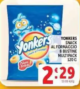 Deco Supermercati Yonkers Snack al Formaggio offerta