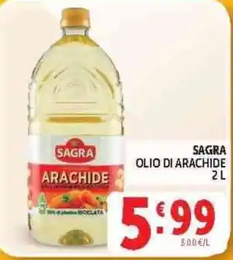 Deco Supermercati SAGRA OLIO DI ARACHIDE offerta