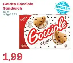 Prix Quality Gelato Gocciole Sandwich offerta